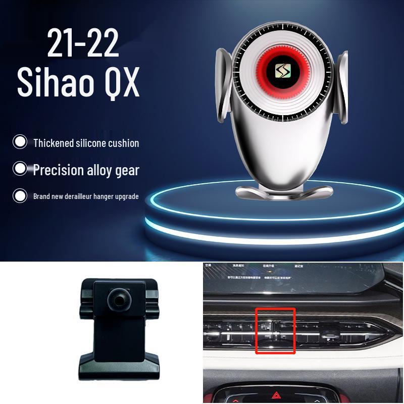 Sihao X8/X7/QX/E10X/A5 Navigation Gravity Car Phone Holder - Air Vent Mount