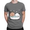 Bear And Panda Bubu Dudu Shower Funny 100 Cotton Tshirt Bubu Dudu Tops Tees For Unisex