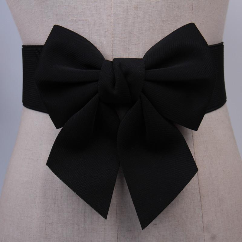 

Эластичный Эластичный Эластичный Пояс-Печать, Женский, Бант Пластиковый Пояс Платье Тренч Пальто Ремень Черно-Белый Одинарное Кольцо чёрный