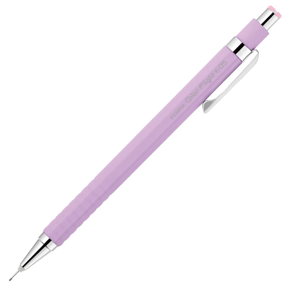 

Zebra mechanical pencil color flight fluffy pastel violet axis 0.5mm MA53-FMP-WVI