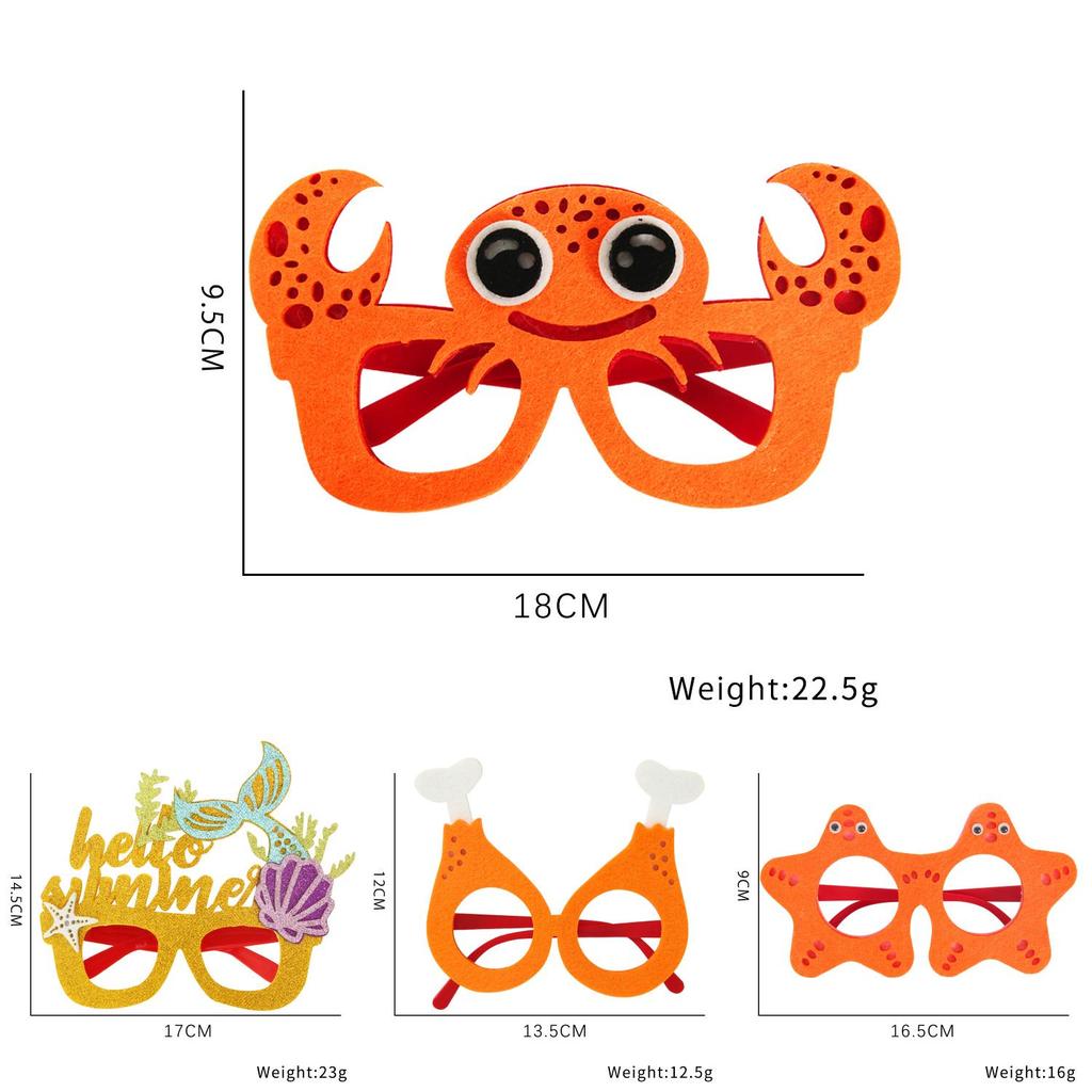 Colorful Plastic Hawaiian Style Sunglasses For Kids Perfect For Summer Beach Parties