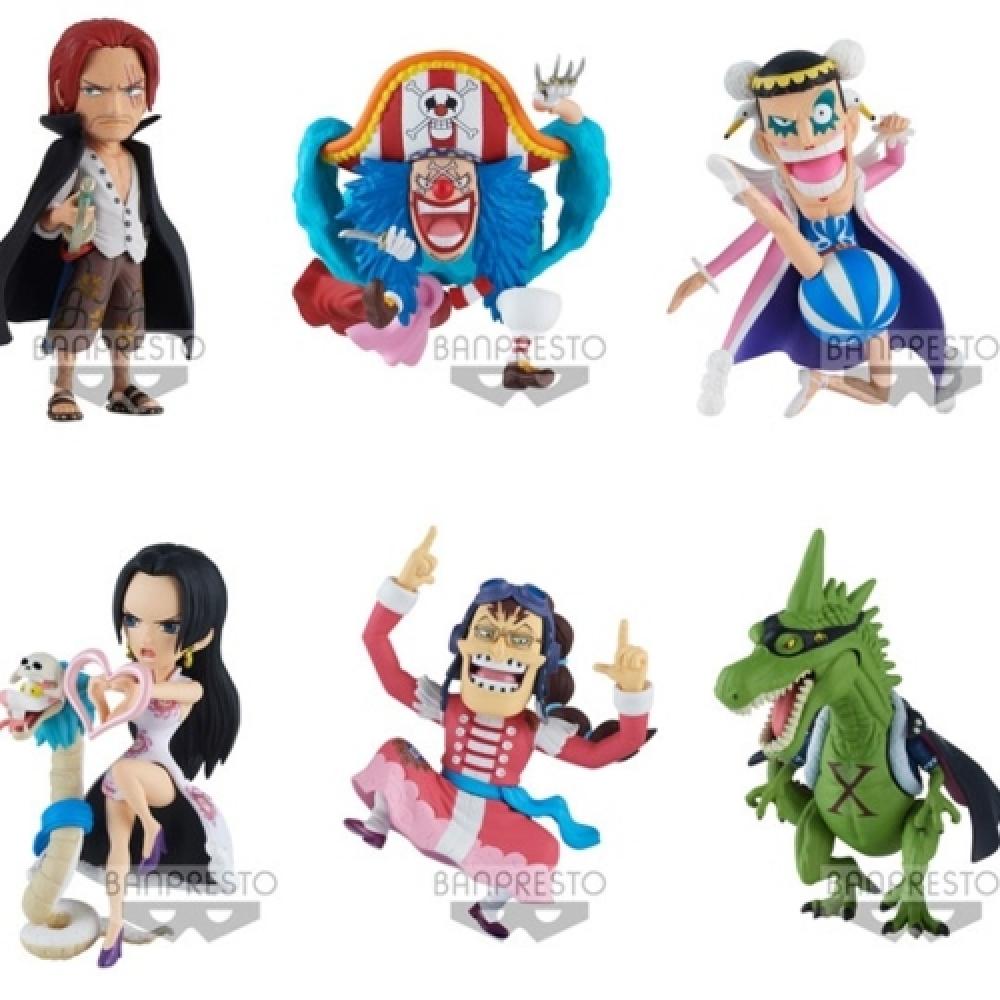 

Banpresto в наличии Banpresto One Piece World Коллекционная фигурка WT100 Памятная Ода Эйитиро Новые часы Great Pirate 100 Том 5 Набор из 6 штук