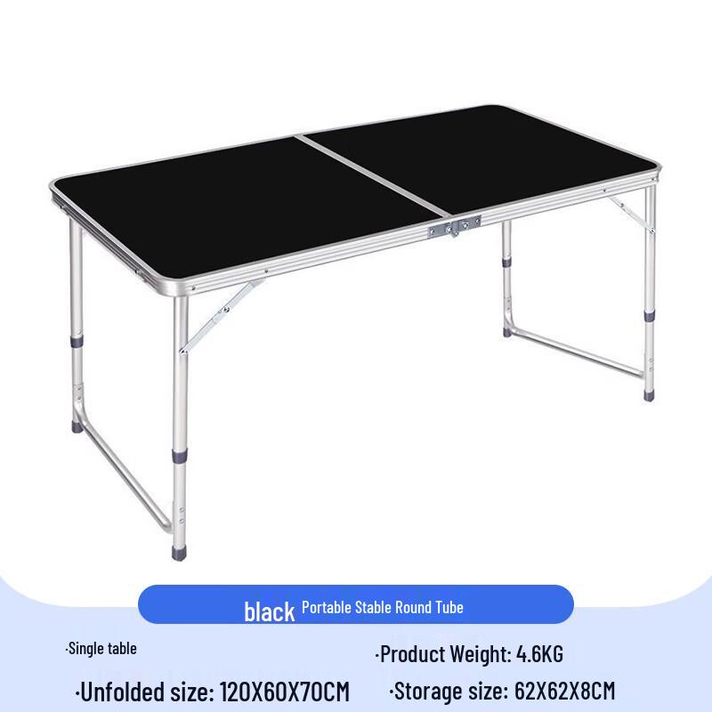 OIMG Portable Retractable Aluminum Outdoor Folding Table