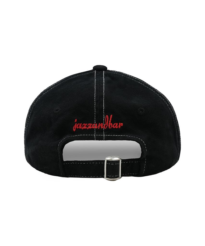 Jaejeuaenba 6P Denim Patch Logo Cap (Black&Camo)