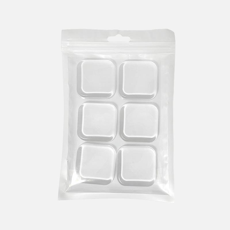 Transparent Silicone Anti-Collision Pad for Door Handles and Cabinets - Removable & Traceless.