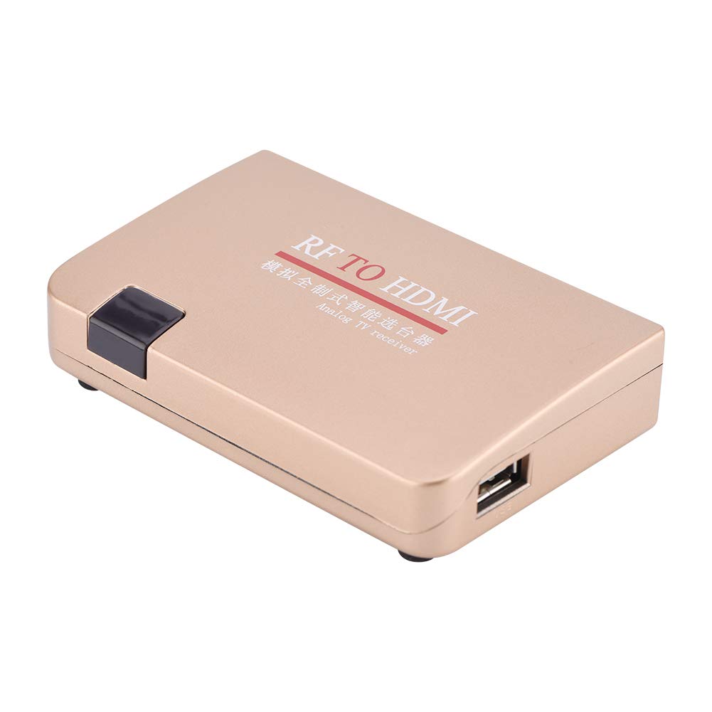Fosa RF To HDMI RF To HDMI Converter Converter, 100-240V Voltage, (Gold, US)