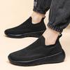 2025 New Comfort Breathable Summer Sports Mesh Slip-on Flying Woven Lightweight Couple Models More than Casual Walking Shoes