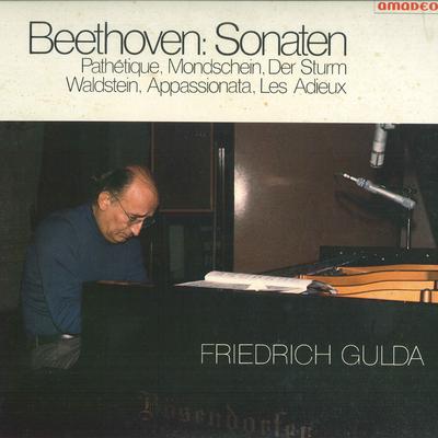 LP Record FRIEDRICH GULDA - Beethoven: Piano Sonata, Pathetique 15PC28283 AMADEO 1968 Japan Classical Used