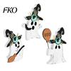 Seasonal Home Decoration 3Pcs Halloween Decoration, Black Cat Ghost Witch Hat Table Decor, Fall Decor Rustic Farmhouse Wooden Centerpieces for Office