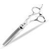 6.0 inch Nimpson silver numerical control knife head hair scissors, hair scissors, flat scissors, bangs scissors