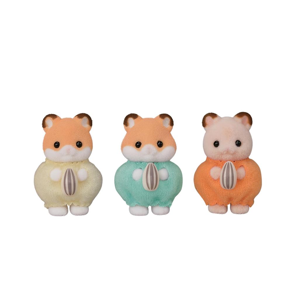 Sylvanian Families Dolls ST Mark Certified Toy Dollhouse for Ages 3 and Sylvanian Families by Epoch [Hamster Family] FS-61 Up,