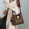 Bucket Bag, New Summer Women's Bag, Portable Mother Bag, High-end Shoulder Commuter Messenger Bag.