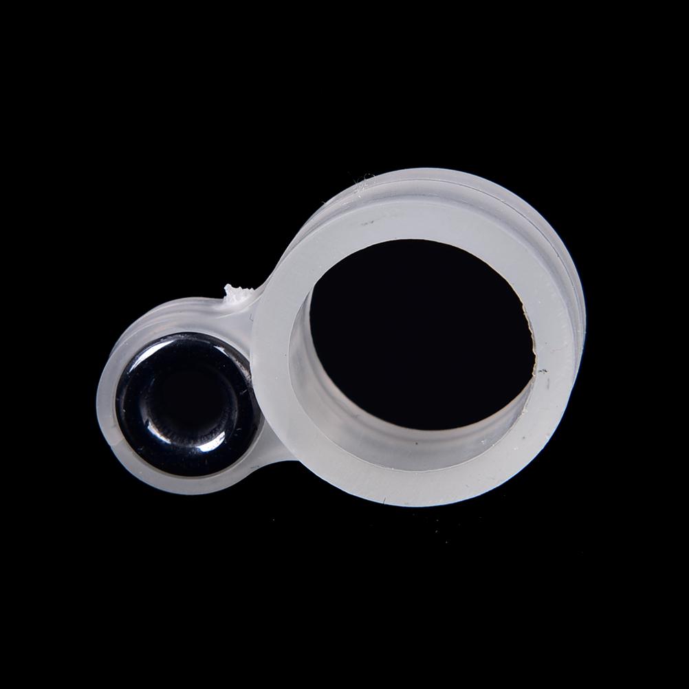 

HOT 1 Set 14pcs Fishing Rod Wire Ring Fishing Line Guide Ring Silicone Different Size 1-14 белый