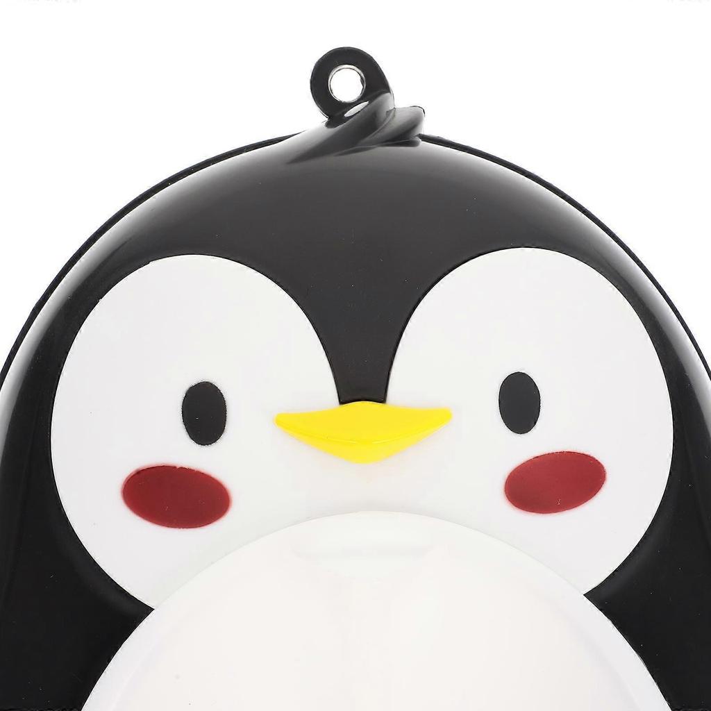 Penguin Shaped Toddler Urinal for Boys with Powerful Suction Cups Easy To Clean ABS Material Black