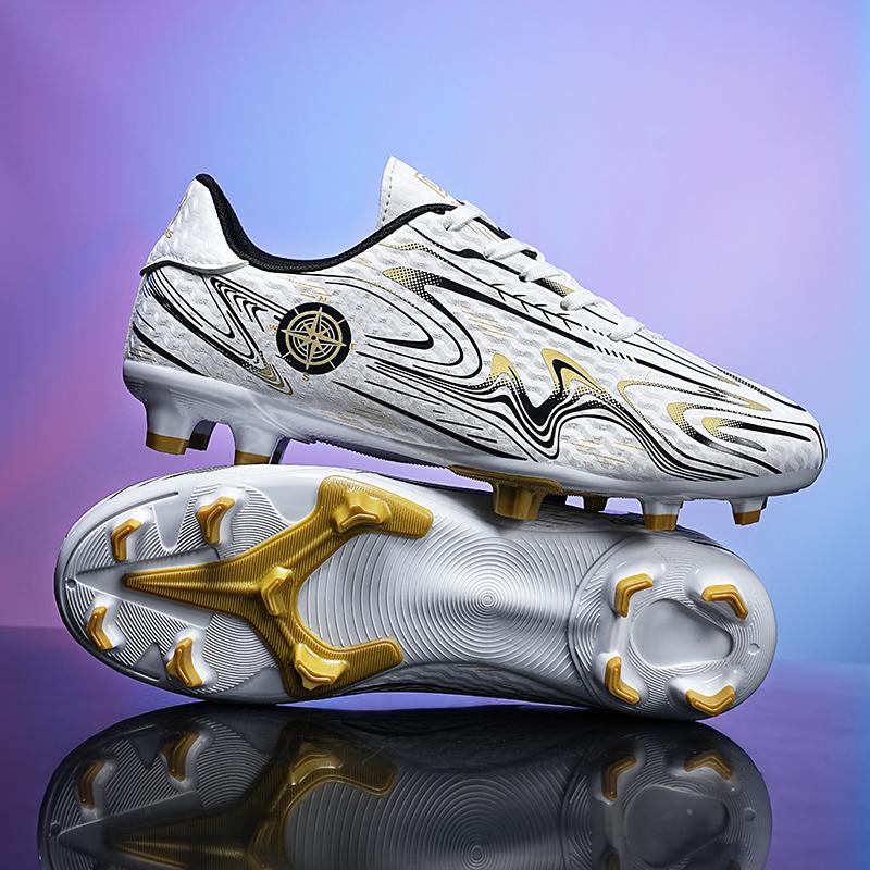 Men Football Shoes TF/FG Professional Low Cut Outdoor Youth Grass Sneakers Sports Training Soccer Boots for Men