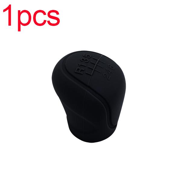 

Silicone Car Shift Knob Cover 6 Gears Anti-Slip Design Silicone Shift Knob Collars Auto Shifter Knob Protector for Car Interior