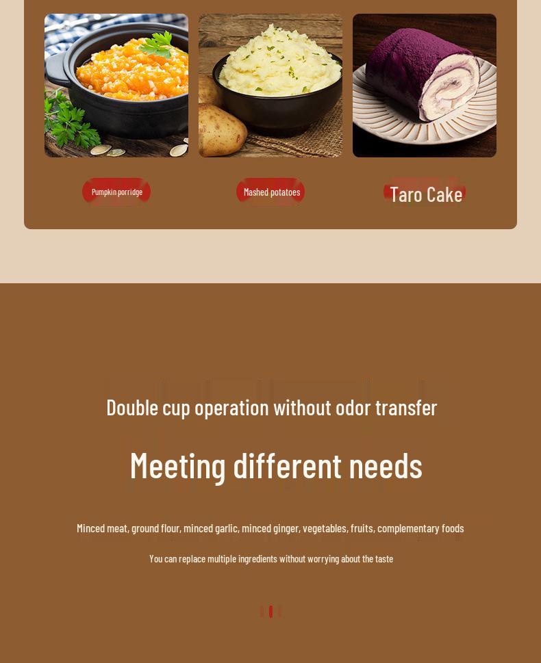 Premium Garlic Press & Masher: Garlic Mincer, Paste Maker, Food Processor, Baby Food Tool.