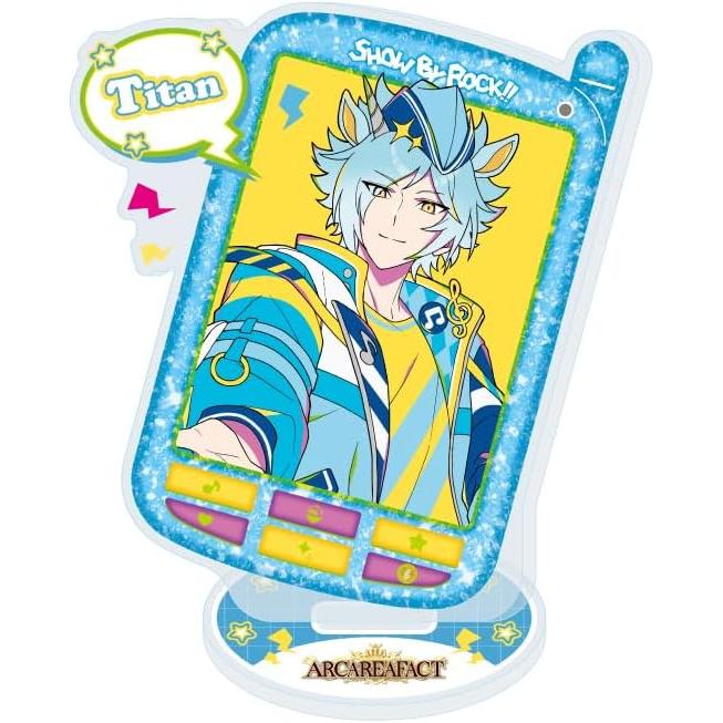 SHOW BY ROCK!! 175 Colorful Pop ver. Titanium [New Illustration] Acrylic Stand