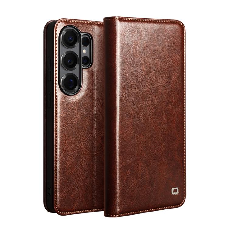 QIALINO Genuine Leather Phone Case