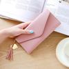 New Ladies Fashion Wallet Simple Zipper Wallet Long Hand Bag Soft Wallet PU Leather Purse CLE