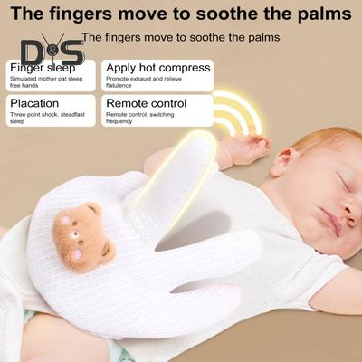 Baby Patter for Sleep Elektrikli Bebek Sakinleştirici Avuç İçi Uzaktan Kumandalı Yastıklar Uyku İçin Otomatik Çırpıcı Yenidoğan Uyku Yardımı