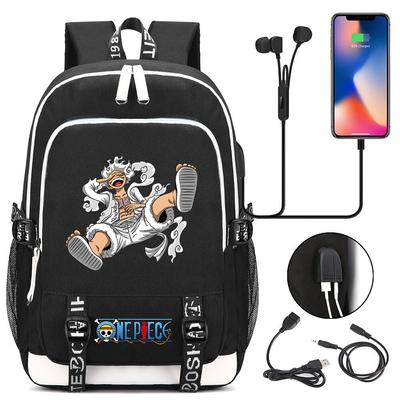 Fashion Primary and Secondary School Student Schoolbag Riman Personalized Printing Youth Leisure Travel with USB Backpack