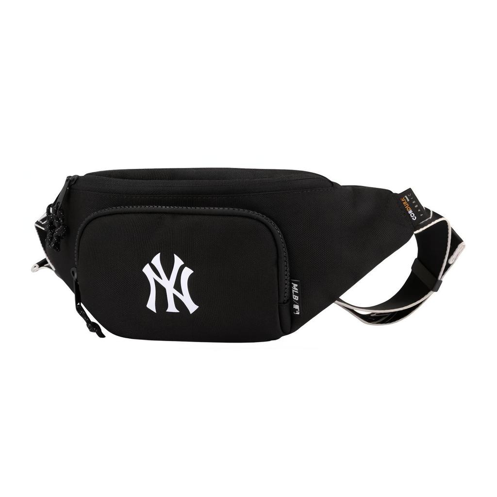 New MLB Canvas Crossbody Bag, Fanny Pack Regular Unisex Black 32BGCS111-50L