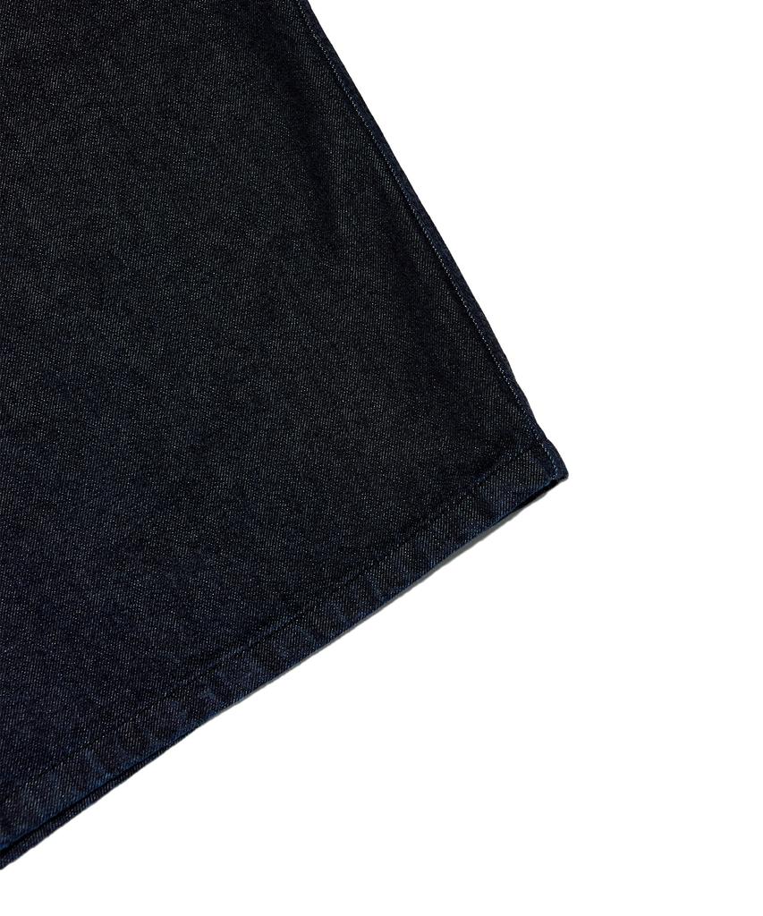 HELLO SUNRISE Hs Wide Shorts Denim Pants_Navy