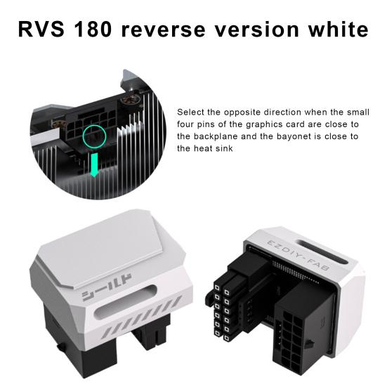 GPU Power Connector Series Graphics Card for RTX40 12VHPWR 16PIN 180 Degree Angled