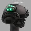 Waterproof Sports Helmet Light Multi-Color Helmet IR Lamp Safety Helmet Flashing Light  Hiking