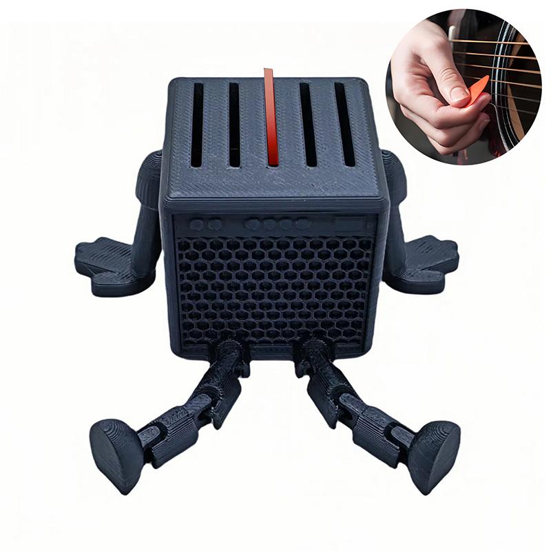 Guitar Picks Holder Box, Guitar Pick Display Holder, Guitar Pick Storage Box Set For Guitar Players And Music Enthusiasts