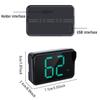 XMSJ Universal HUD Digital Speedometer GPS Head Up Display Digital  Plug and Play for All Car Plug and Play With Suction Cup