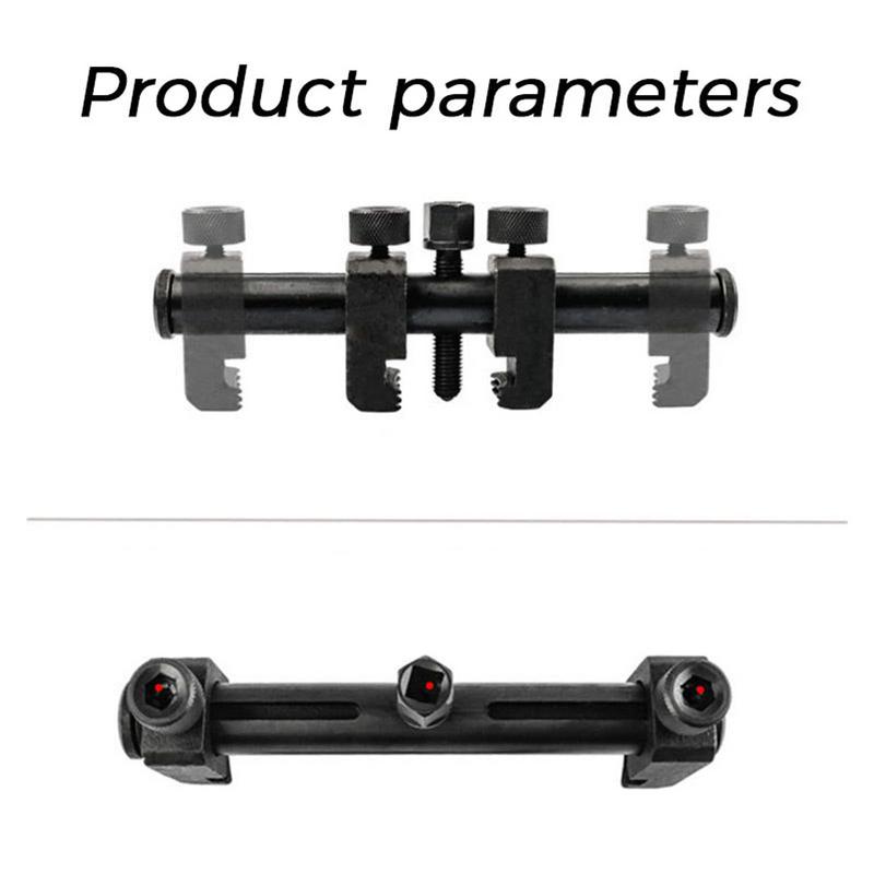 Einstellbares Kurbelwellen-Riemenscheiben-Entfernungswerkzeug Tragbares Motor-Riemenscheiben-Abzieherwerkzeug Auto-Entfernungswerkzeug für Kurbelwellen-Riemen Motor