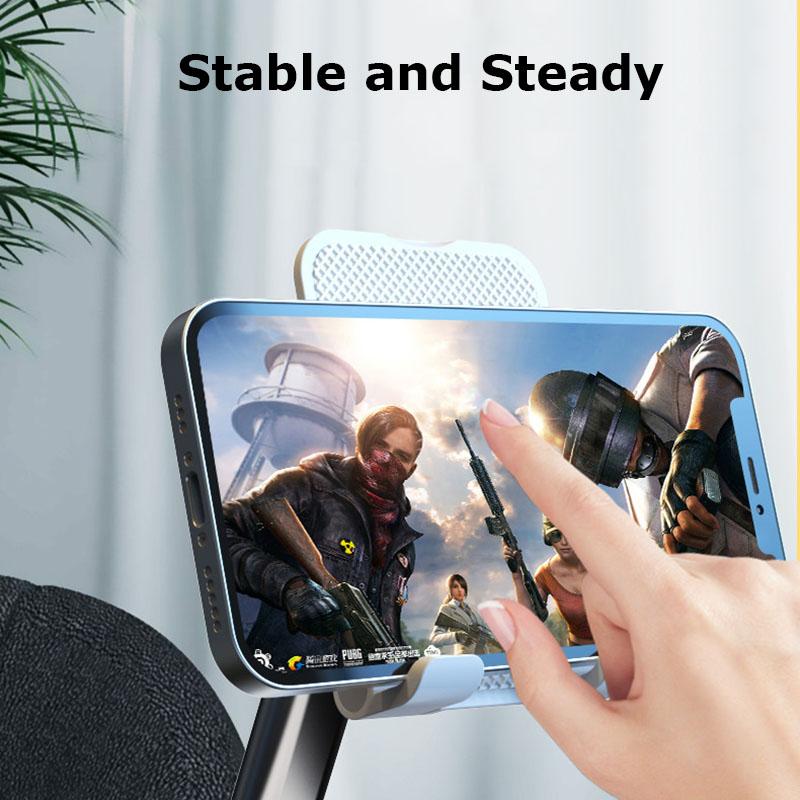 Univerzální stolní držák mobilního telefonu, stojánek pro IPhone IPad, nastavitelný skládací tablet, stolní držák mobilního telefonu, 1 kus