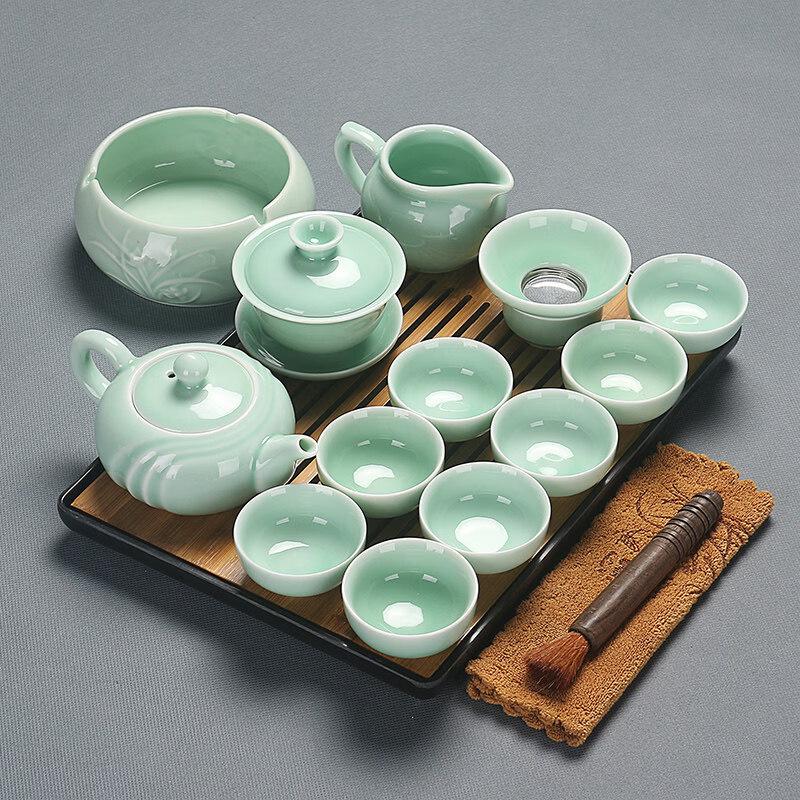 Yipan Ceramic Kung Fu Tea Set