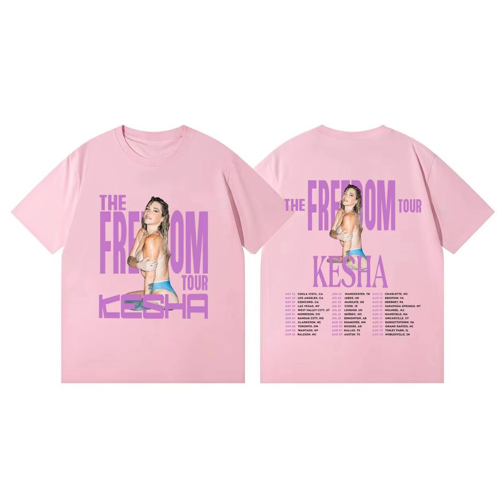 The Freedom Tour 2026 Graphic T Shirts Fashion Y2k Aesthetic Comfortable and Loose Unisexs and WOMENs Tshirts