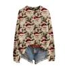 Women's Funny Women's Christmas Sweater R-Neck Christmas Jumper Christmas Outfit Ugly Sweatshirt Christmas Costume