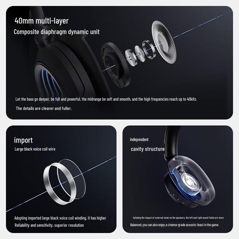 EDIFIER Halo Space ANC Wireless Gaming Headset