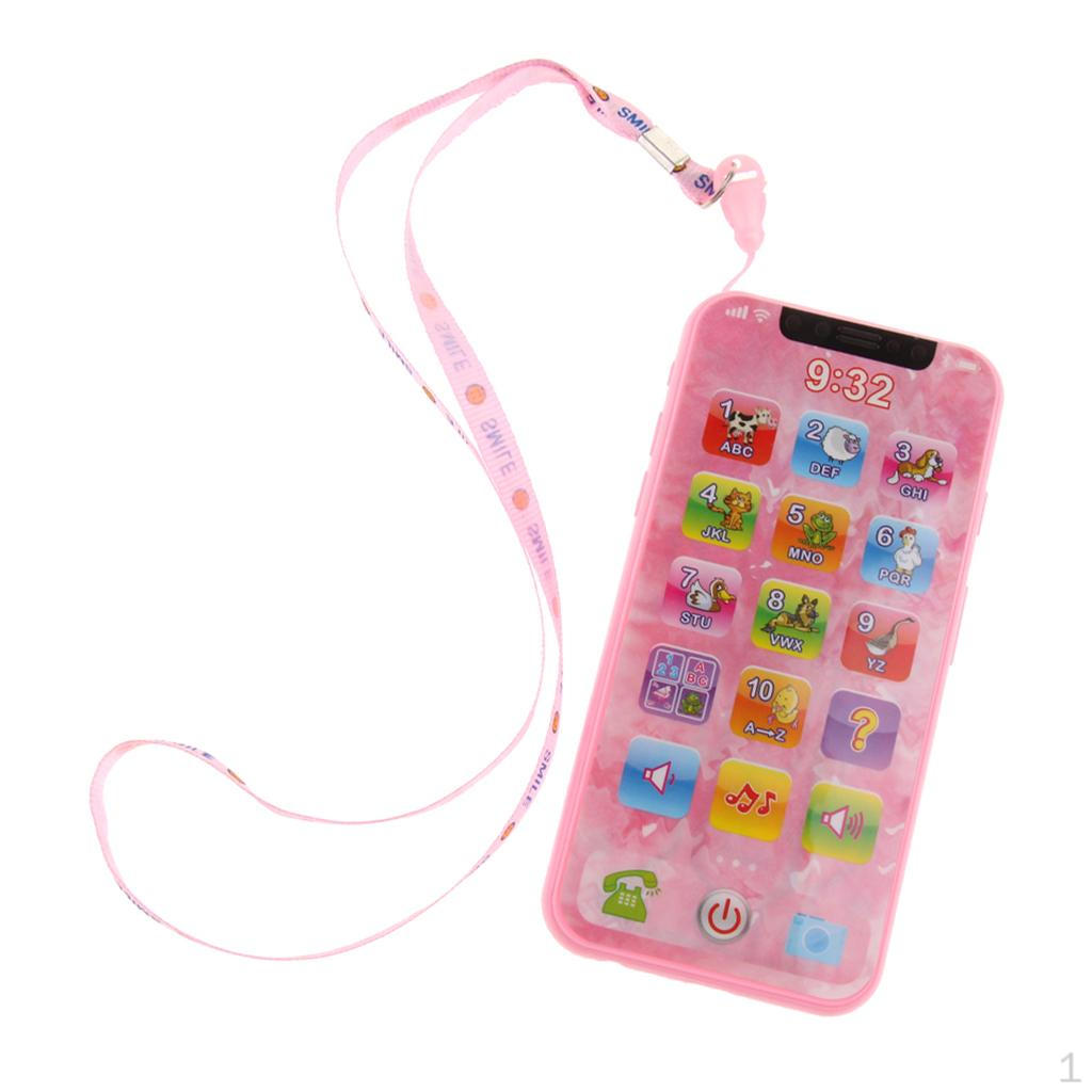 

Игрушка-музыка для изучения английского языка, обучающая Cellph Pink, как описано