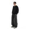 Black Baggy Cargo Jeans Trousers Men Casual Wide Leg Jogging Pants Oversize Vintage Straight Loose Work Jeans Pants Soft