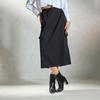 Virgio Women Midi Length Straight Fit Skirt