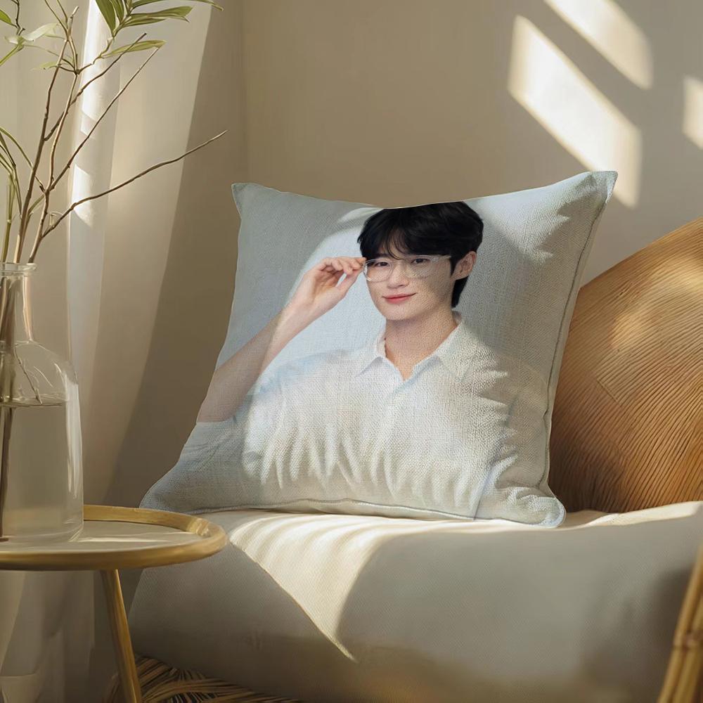 Byeonwoo-Seok Pillow Case Pillowcase, Double-Sided Printed, Sofa Cushion, Bedroom Headboard
