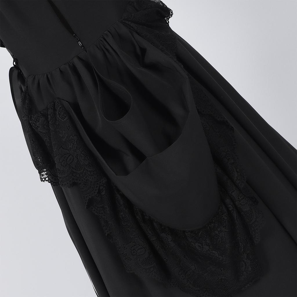 European Vintage Palace Style Dress Women Evening Gown Dance Performance Dress Retro Elegant Party Outfit