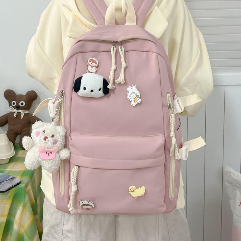 School bag female college student backpack new large capacity junior high school student cute backpack female versatile