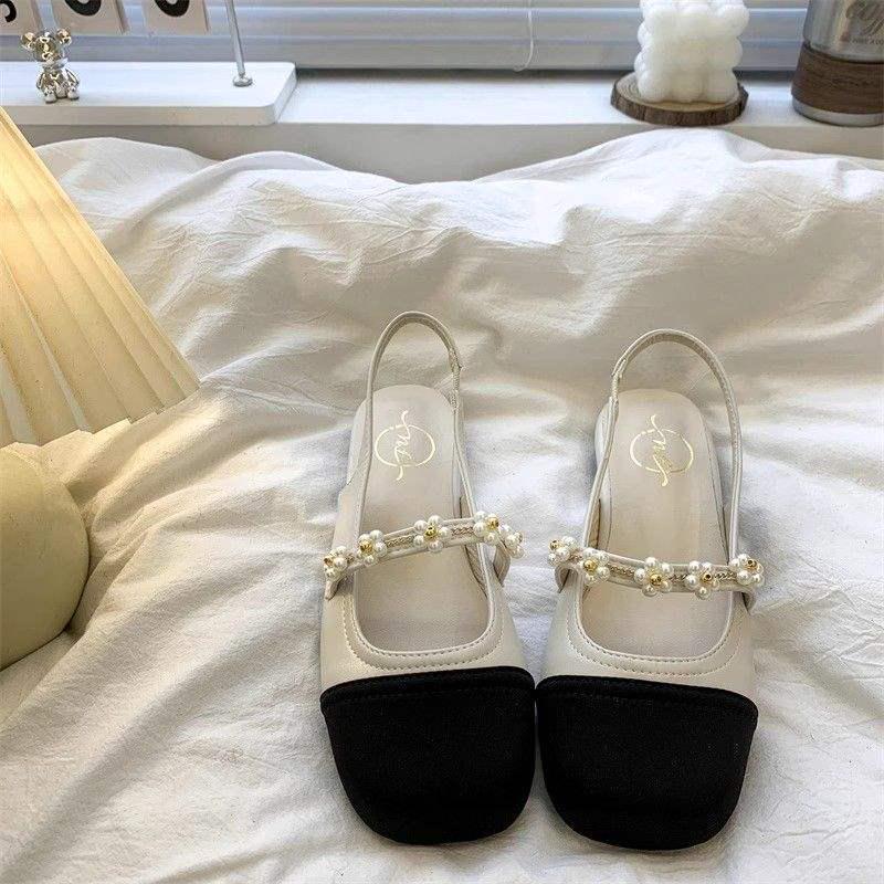 2025 Summer Internet Celebrity Mary Jane Style Round Toe Women's Sandals