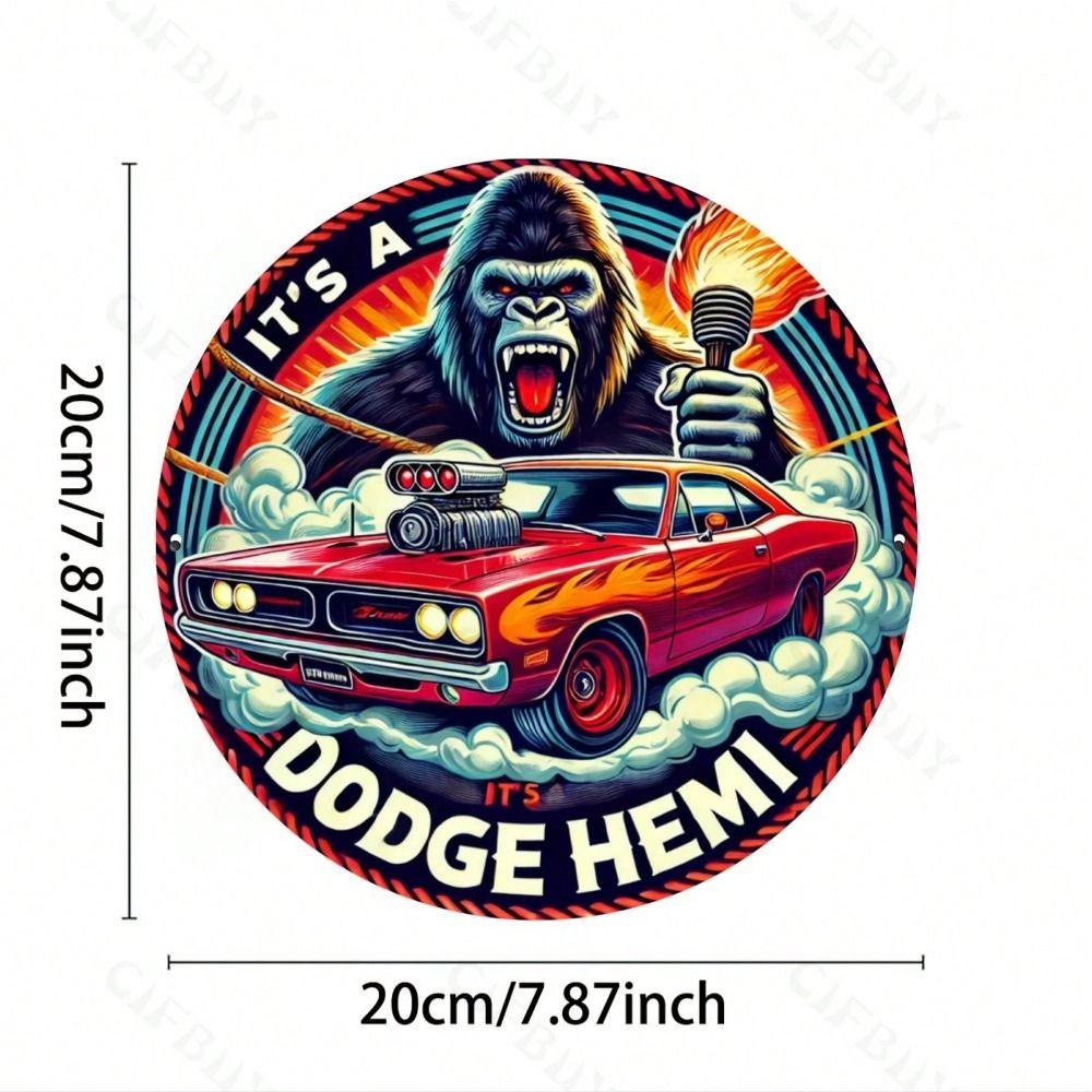 Tin Sign Metal Wall Art Home Decor 20x20 cm