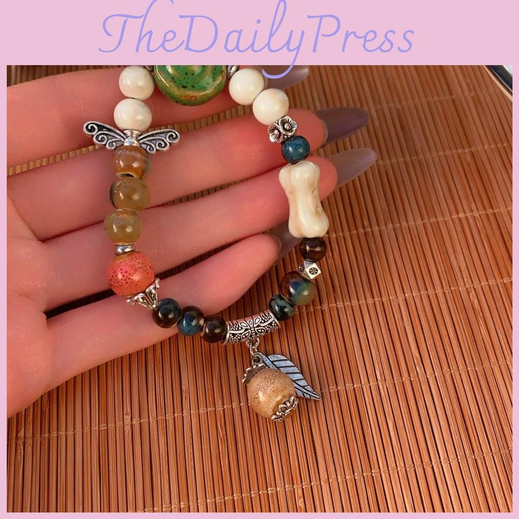 Butterfly Leaf Ceramic Bracelet Gifts Jewelry Fashion Decoration Gift Unisex