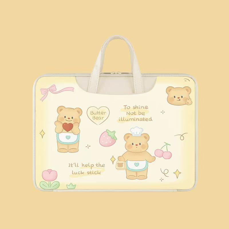 

TS JYL laptop bag,Korean Bubble Laptop Sleeve 11 Inch iPad 14 Inch Notebook Softness Huawei 16.1 inch горько отливом