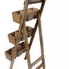 Multi Story Solid Wood Floor Standing Flower Racks, Balcony Wooden Storage Racks, Folding Garden Multi-layer Flower Pot Racks