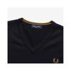 Fred Perry Classic V Neck Knit   naVy Afpm2439600 795
